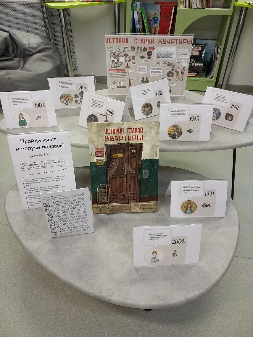 Квест по книге «История старой квартиры» 